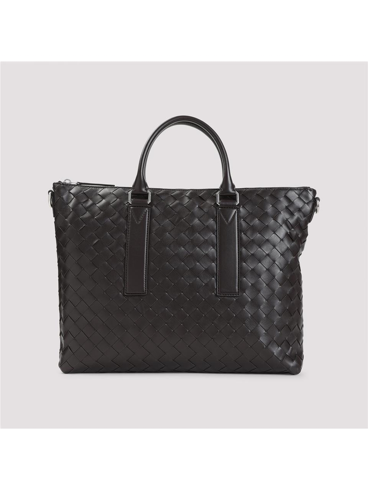 보테가베네타 SS25 Bottega Veneta Intrecciato Soft Briefcase 815784.V2HL1 Brown