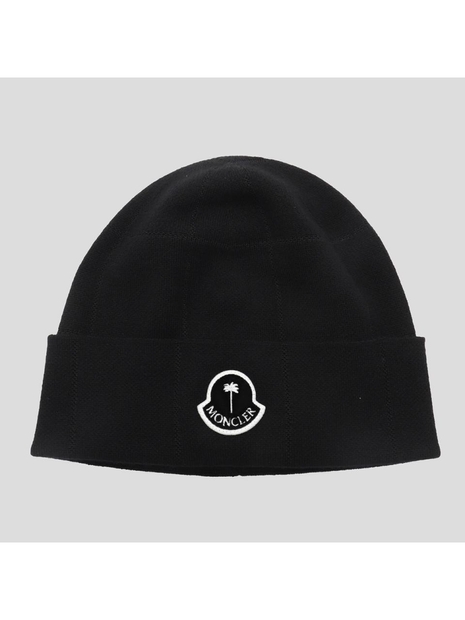 몽클레르 FW24 MONCLER GENIUS PALM ANGELS Hats Black J209L3G00003M5022999 Black