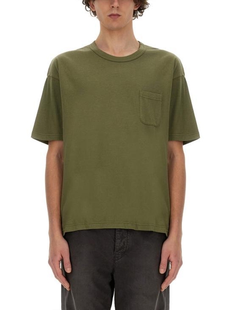 [해외배송] 24SS 비즈빔 반팔 티셔츠 0124105010008 OLIVE GREEN