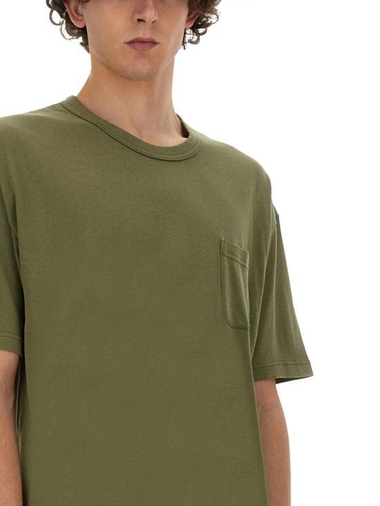 [해외배송] 24SS 비즈빔 반팔 티셔츠 0124105010008 OLIVE GREEN