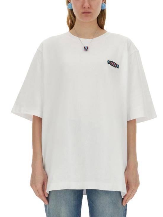 [해외배송] 24SS 피오루찌 반팔 티셔츠 W01FPTSH102CJ01WH01 WHITE