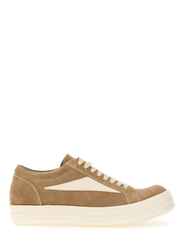 릭오웬스 SS25 RICK OWENS Low-Top RU01E5897_LVSLCO6411 BEIGE