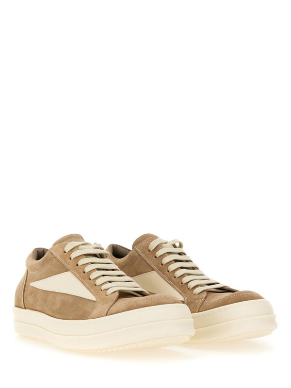 릭오웬스 SS25 RICK OWENS Low-Top RU01E5897_LVSLCO6411 BEIGE