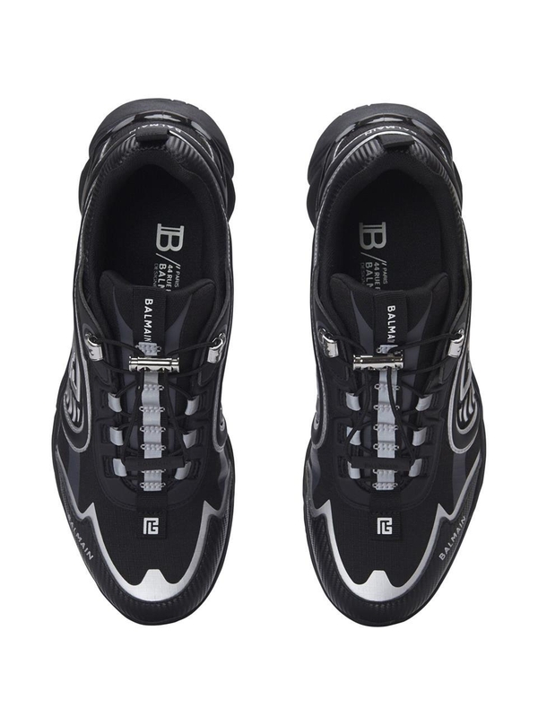 발망 SS25 Balmain Sneakers Black EM1VI357LSGZEAC Black