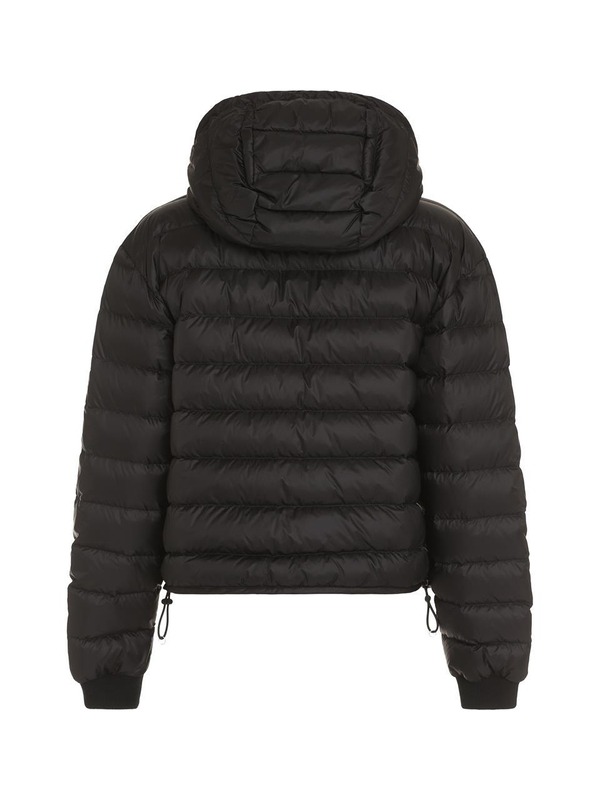 팜 엔젤스 SS24 Hooded full-zip down jacket PWED026S24FAB001_1003 black