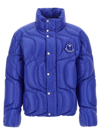 몽클레르 FW24 Moncler x Palm Angels Huanani down jacket 1A00015M4441758 Blue