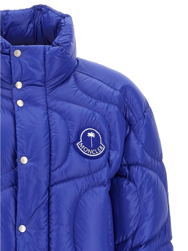 몽클레르 FW24 Moncler x Palm Angels Huanani down jacket 1A00015M4441758 Blue