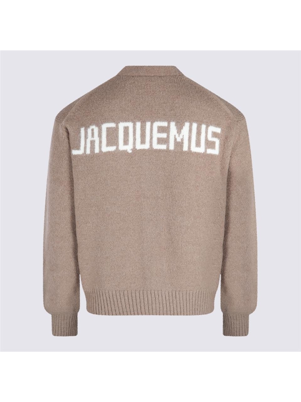 자크뮈스 SS25 JACQUEMUS Sweaters 25E255KN5452329810 LIGHT BROWN