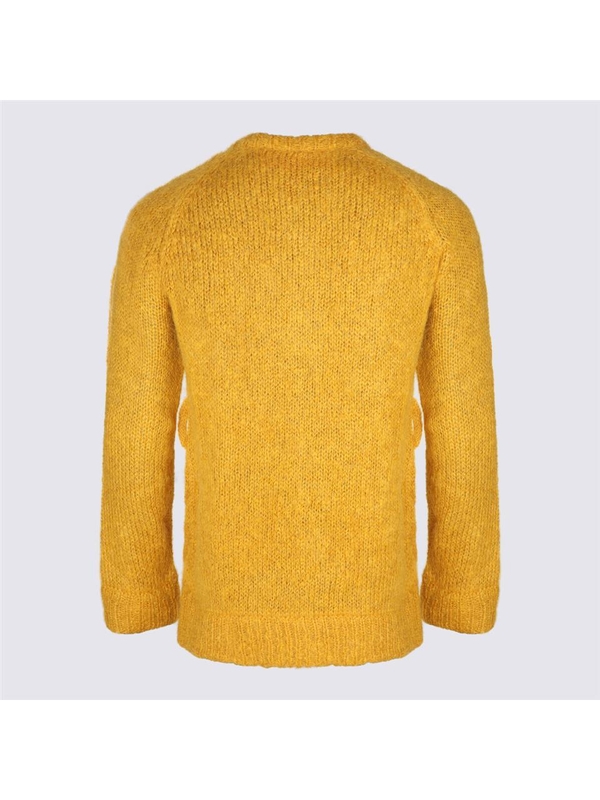 발렌티노 SS25 Valentino Sweaters Ochre 6V3KA04KAPBO16 Ochre