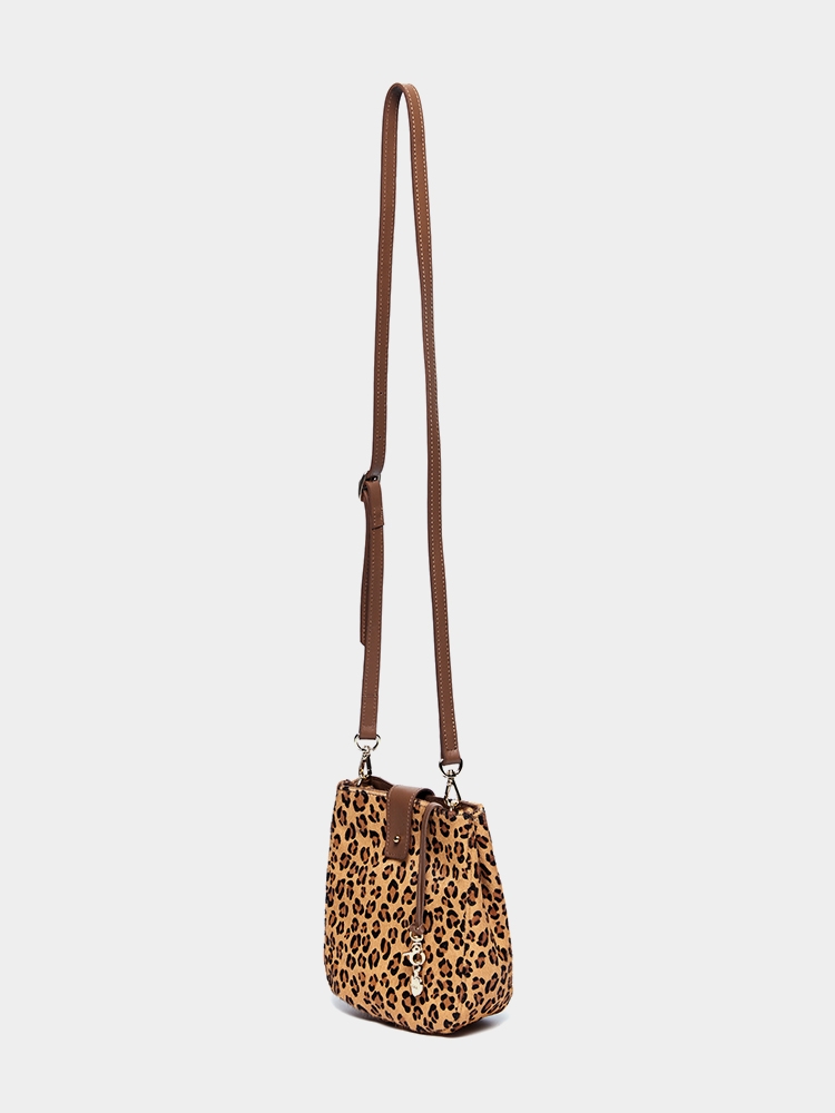 MINI CALF CROSS BAG, REOPARD