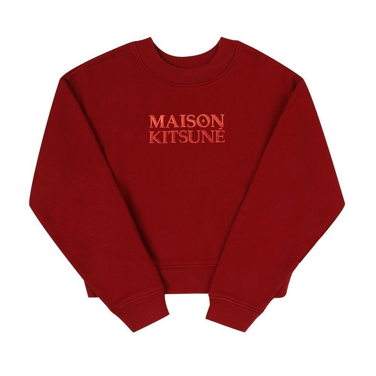 [메종키츠네 MAISONKITSUNE] NW00309KM0326 P660 여성 맨투맨