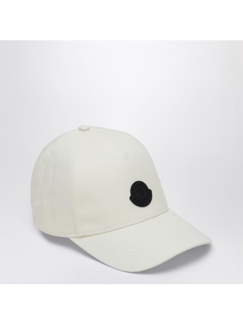 몽클레르 SS25 Moncler White baseball cap with logo 3B000-230U082 White