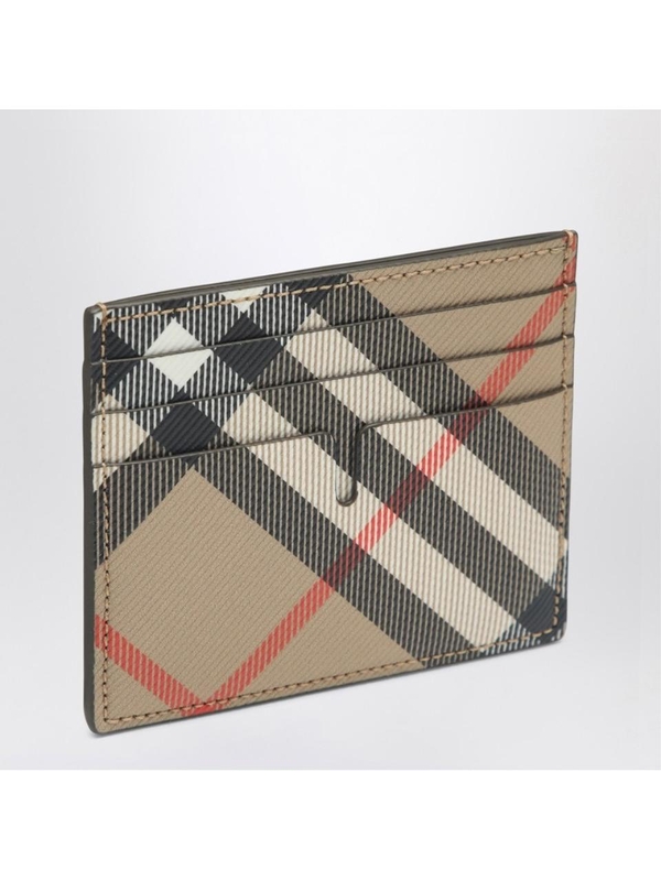 버버리 SS25 Burberry Beige credit card holder 8095047160296 Beige