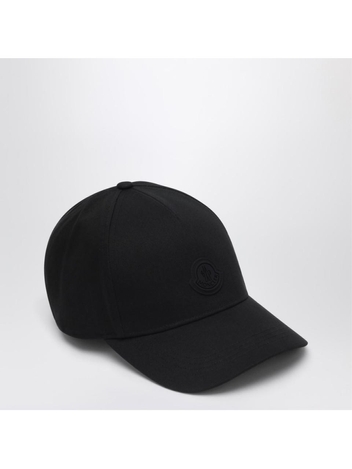 몽클레르 SS25 Moncler Black baseball cap with logo 3B000-230U082 Black