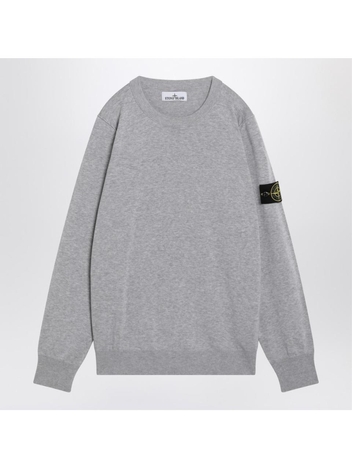 스톤아일랜드 SS25 Stone Island Pearl grey cotton sweater S155100053S00B2 Grey