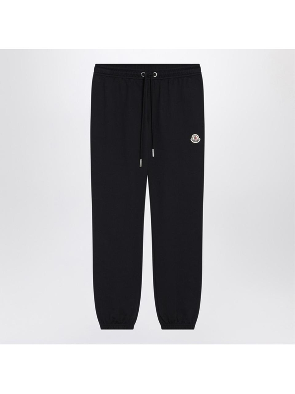 몽클레르 SS25 Moncler Blue cotton jogging pants 8H000-0989A1K Blue