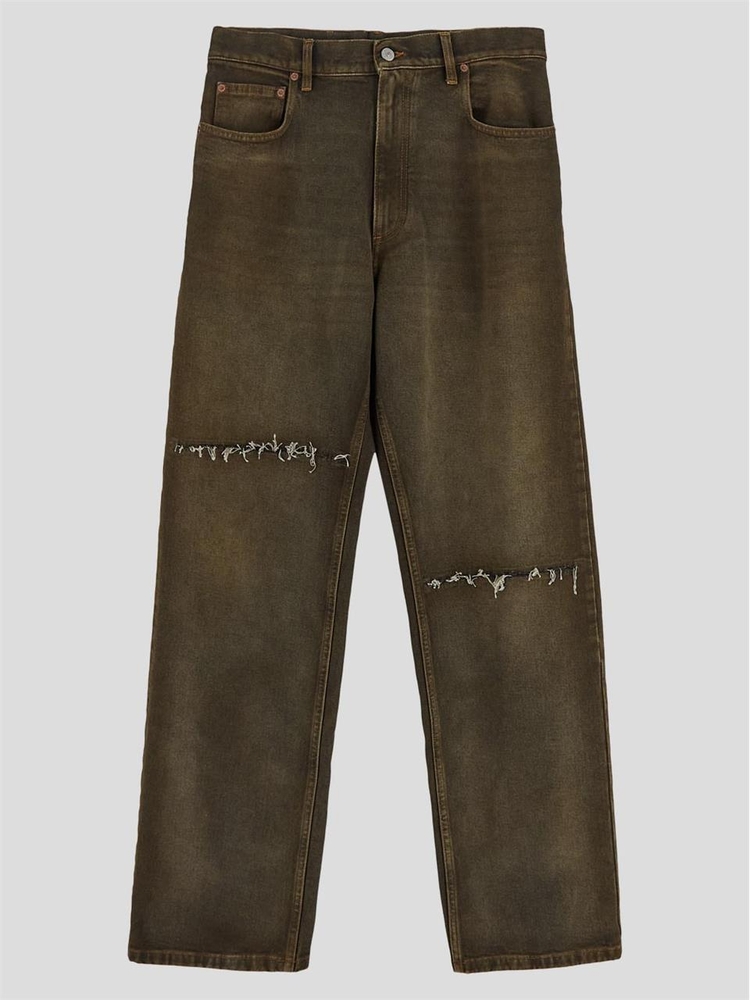 MM6 메종 마르지엘라 FW24 MM6 Jeans SH2LA0011S30848961 brown