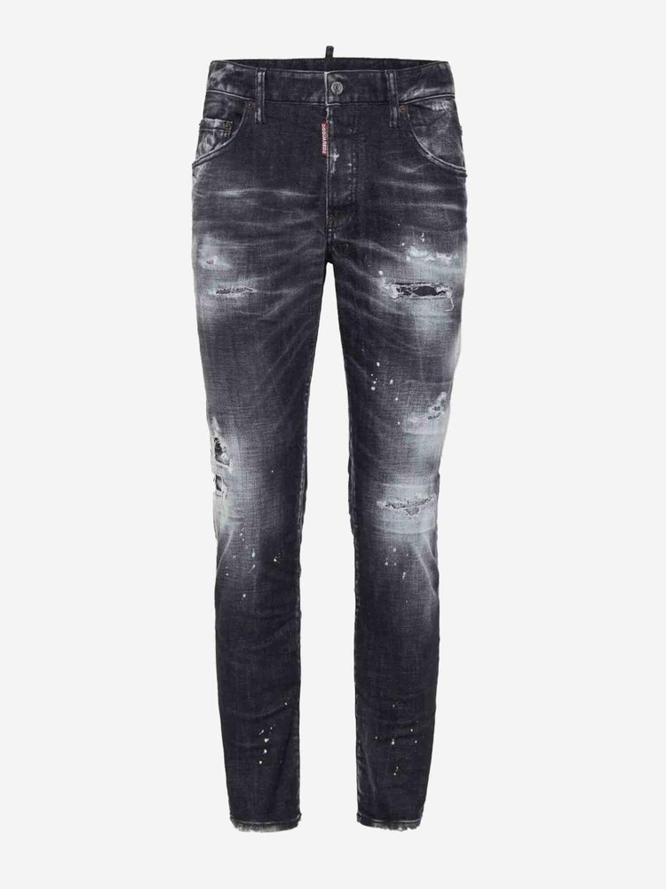 디스퀘어드2 SS25 Straight Skate Jeans S74LB1638S30357 One Color