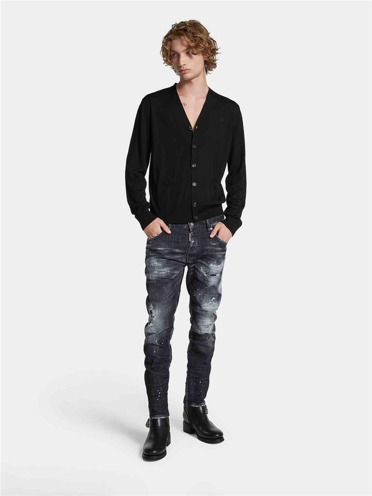 디스퀘어드2 SS25 Straight Skate Jeans S74LB1638S30357 One Color