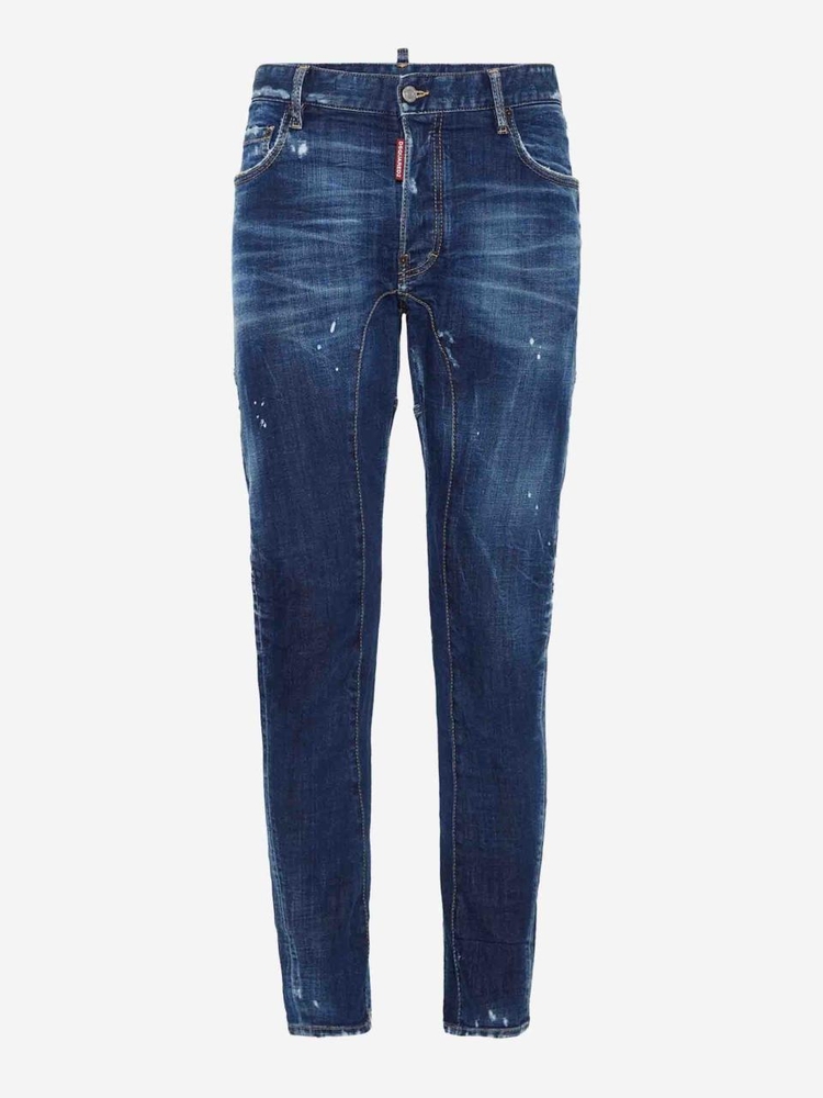 디스퀘어드2 SS25 Straight Denim Jeans S74LB1654S30664DELETED One Color