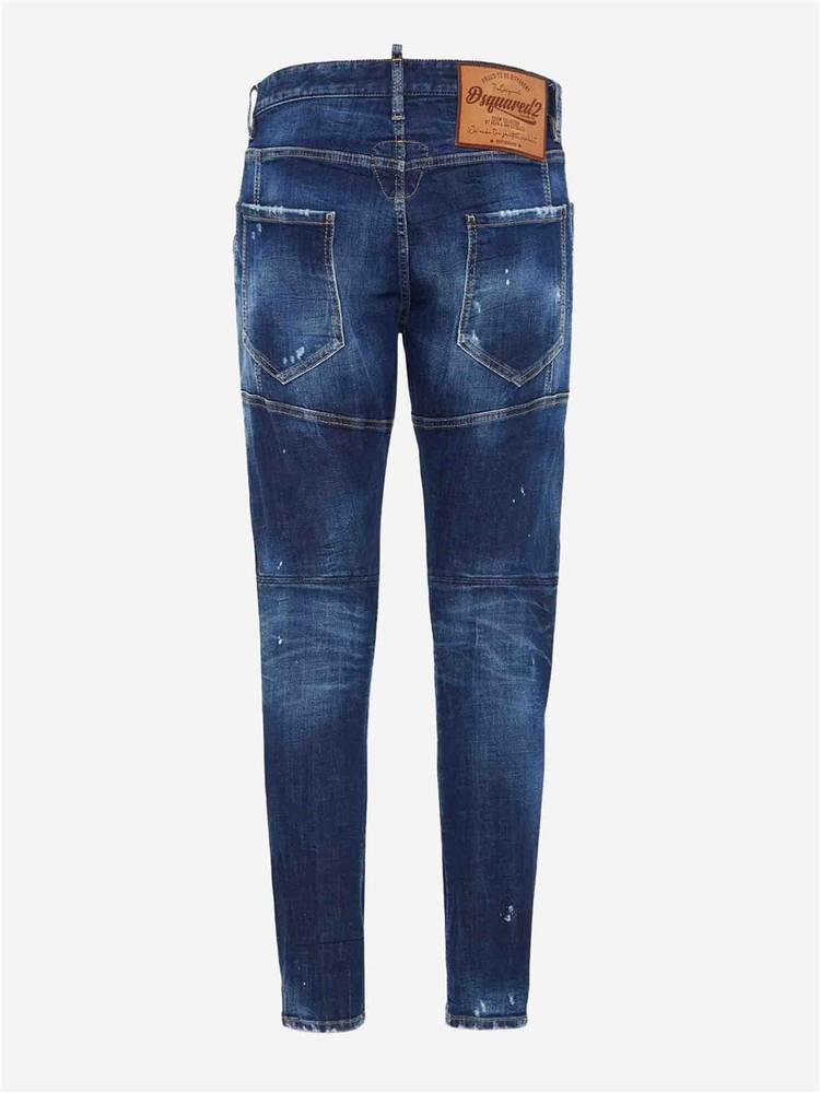 디스퀘어드2 SS25 Straight Denim Jeans S74LB1654S30664DELETED One Color