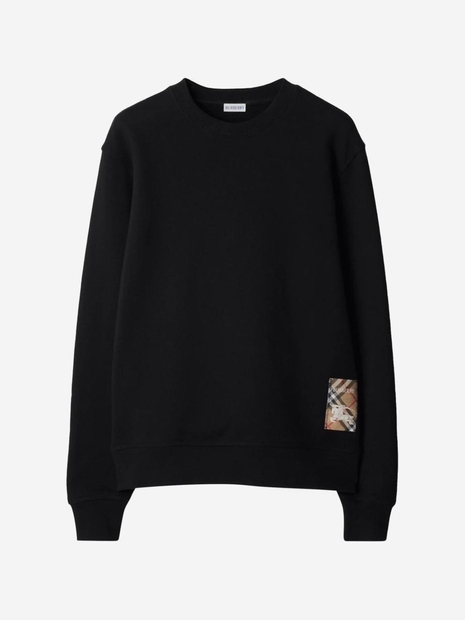 버버리 SS25 Cotton Sweatshirt Label 8101889163735DELETED One Color