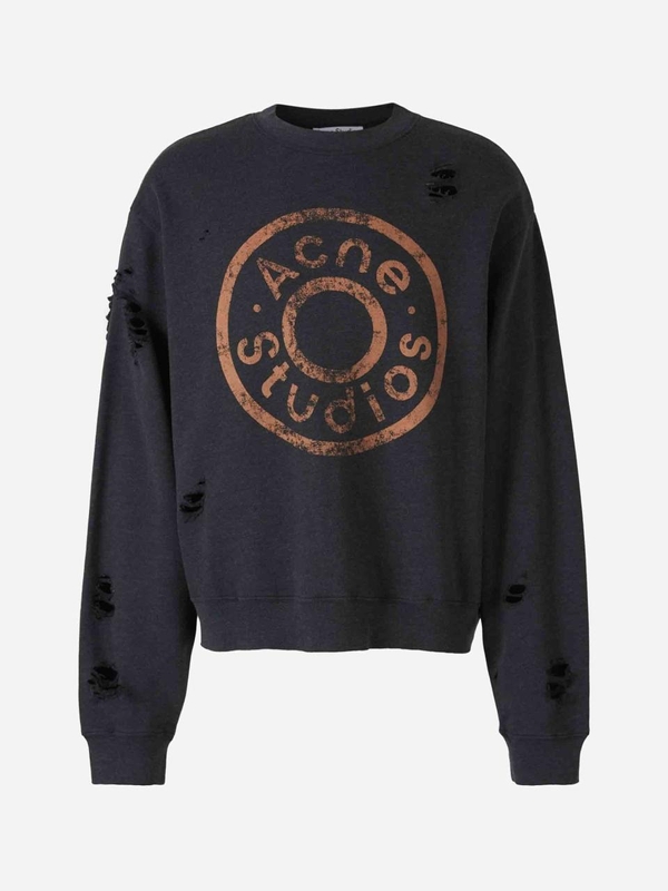 아크네 스튜디오 SS25 Crew Neck Sweatshirt FN-UX-SWEA000044 One Color