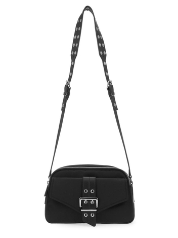 가니 SS25 CHAMBER BAG BUCKY A6370_099 BLACK