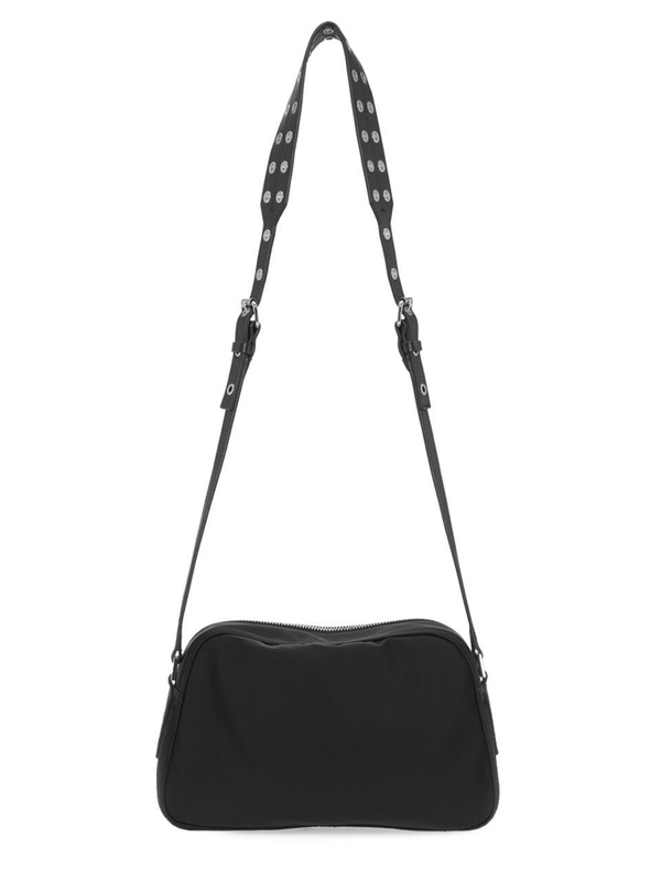 가니 SS25 CHAMBER BAG BUCKY A6370_099 BLACK