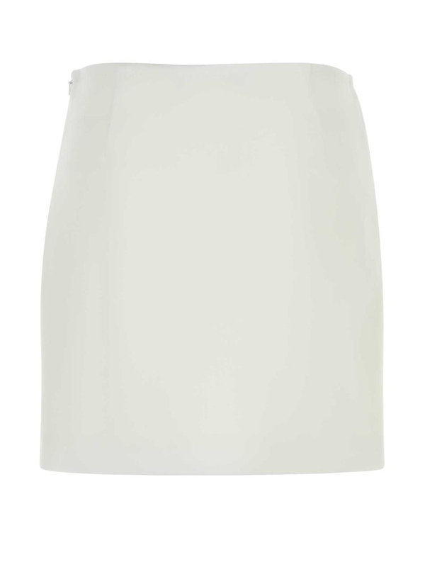 막스마라 스튜디오 SS25 MM STUDIO SKIRTS 2516101011600 009 White