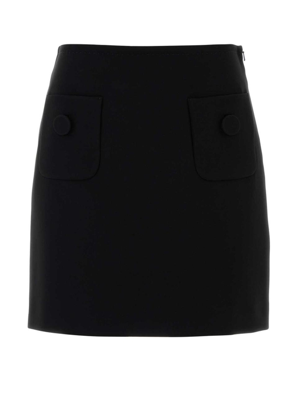 막스마라 스튜디오 SS25 MM STUDIO SKIRTS 2516101011600 001 Black