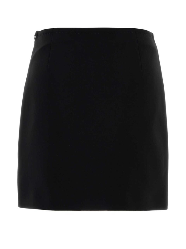 막스마라 스튜디오 SS25 MM STUDIO SKIRTS 2516101011600 001 Black