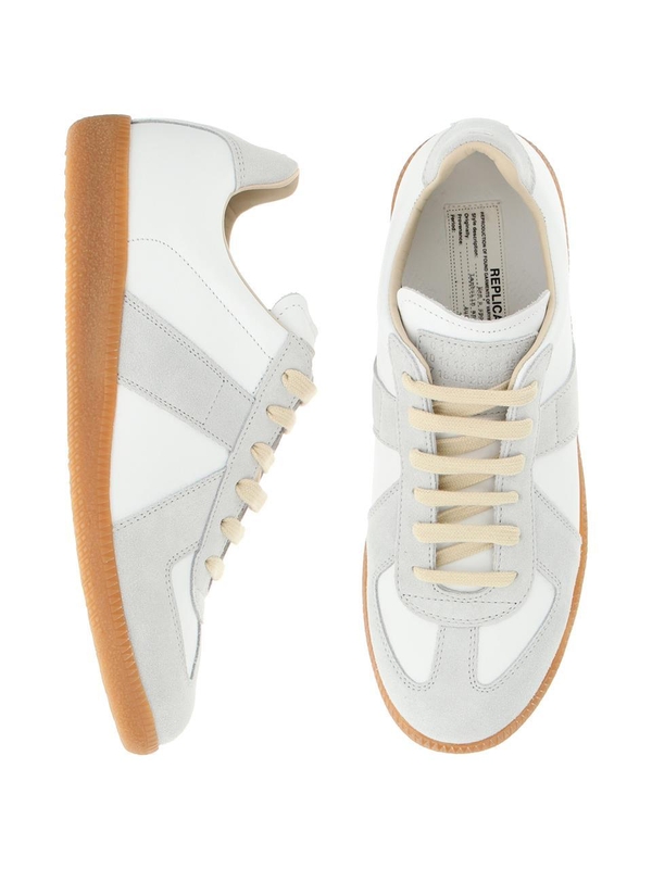 메종마르지엘라 SS25 Maison Margiela Sneakers S58WS0109P1895T1016 dirty white