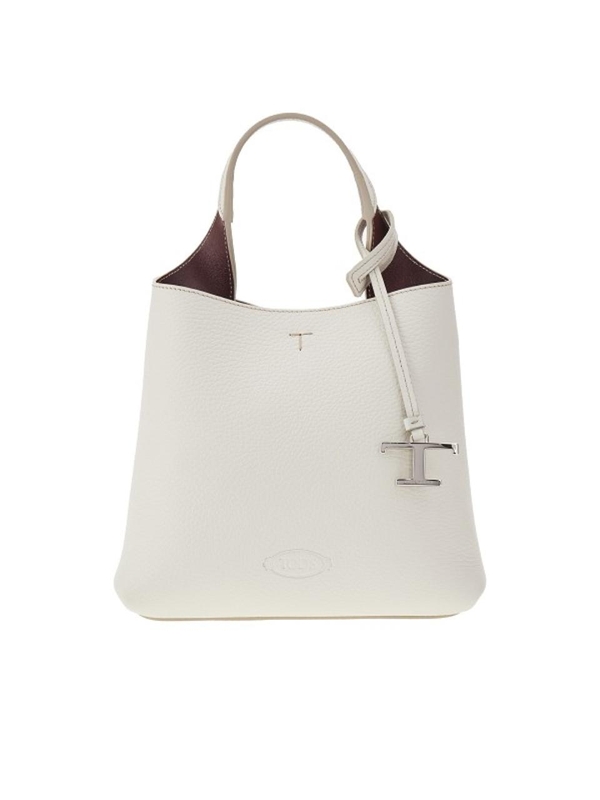 토즈 SS25 TODS LEATHER BAG XBWAPAA9100QNK9P09-9P09 White