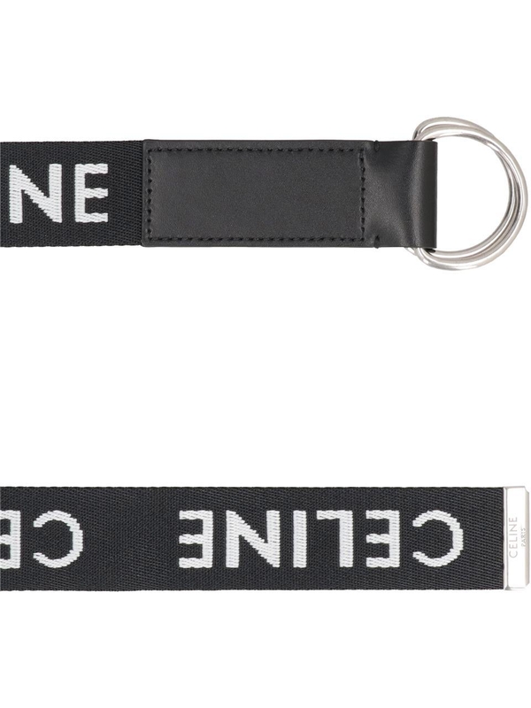 셀린느 FW24 Fabric belt with logo 45AVS2AEO_38SI One Color