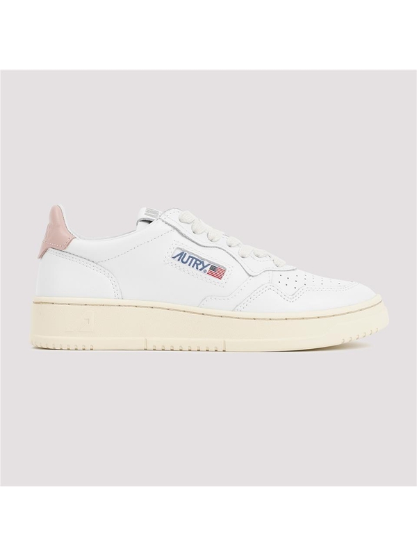 오트리 SS25 Autry Leather Medalist Low Sneakers AULW.LL16 White