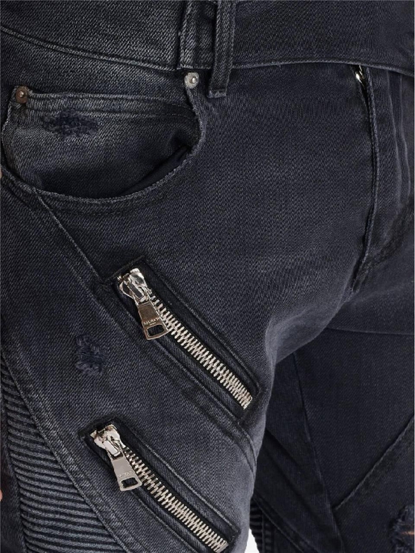 발망 FW24 Balmain Jeans DH1MG110DE680PC One Color