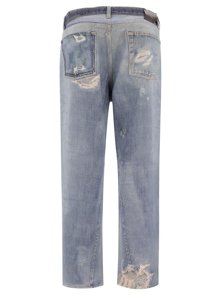 아워레가시 SS25 Jeans M4205TDDDIGITAL DENIM PRINT Blue