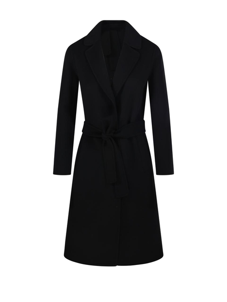 S 막스마라 SS25 PAULINE MIDI COAT 2519011121600 Black