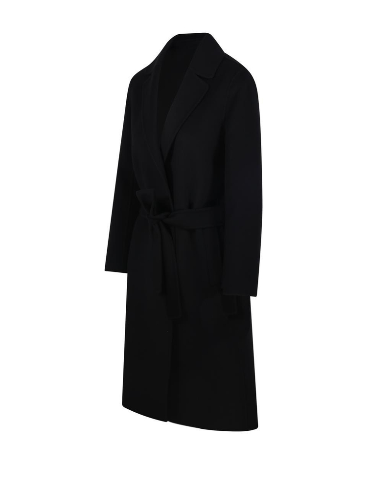 S 막스마라 SS25 PAULINE MIDI COAT 2519011121600 Black