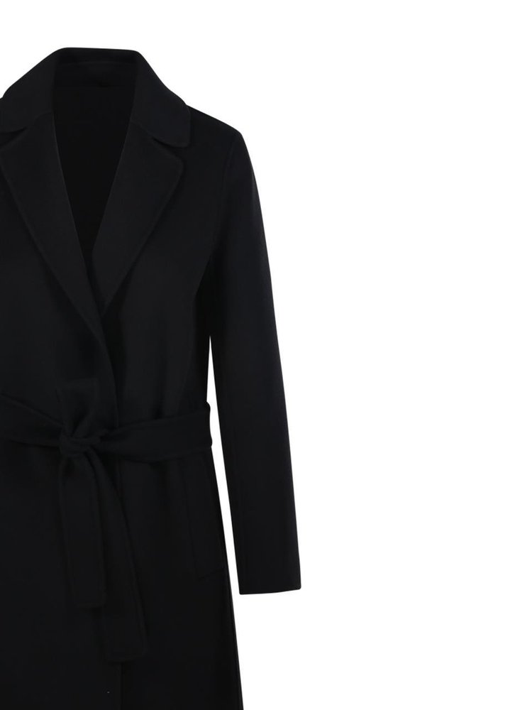 S 막스마라 SS25 PAULINE MIDI COAT 2519011121600 Black