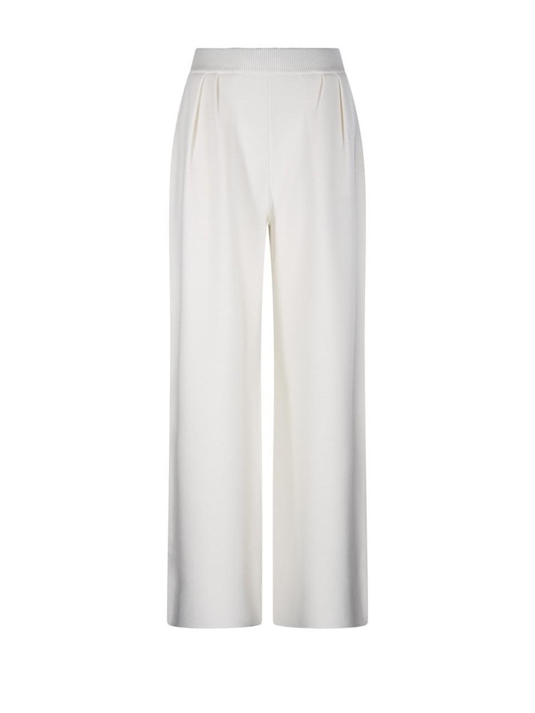 막스마라 SS25 MEDIUM KNITTED PANTS 2511331021600 White