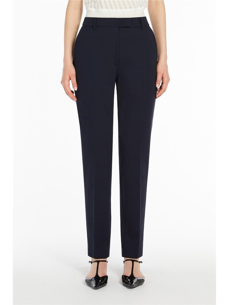 막스마라 SS25 Max Mara Studio Trousers Blue 6781011600002 Blue