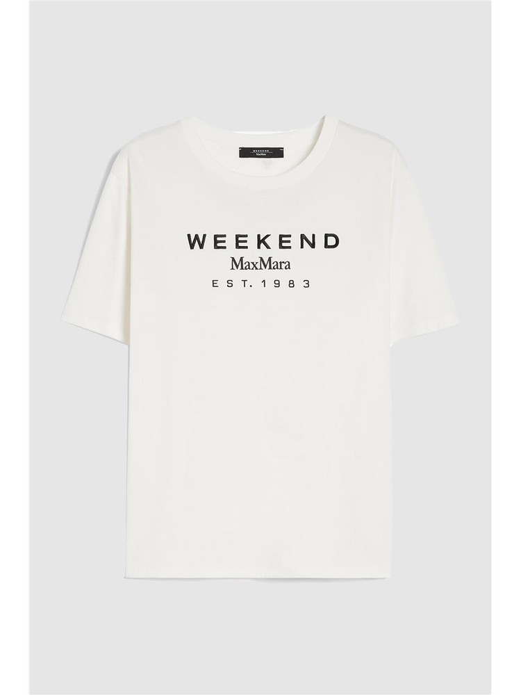 막스마라 SS25 Max Mara Weekend T-shirts and Polos White 5971041600002 White