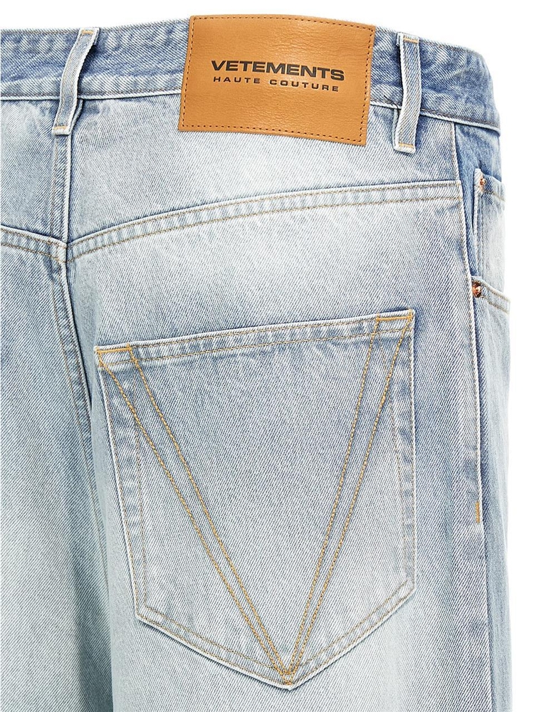 베트멍 SS25 Logo embroidery jeans UA66PA560LLIGHTBLUE Light Blue