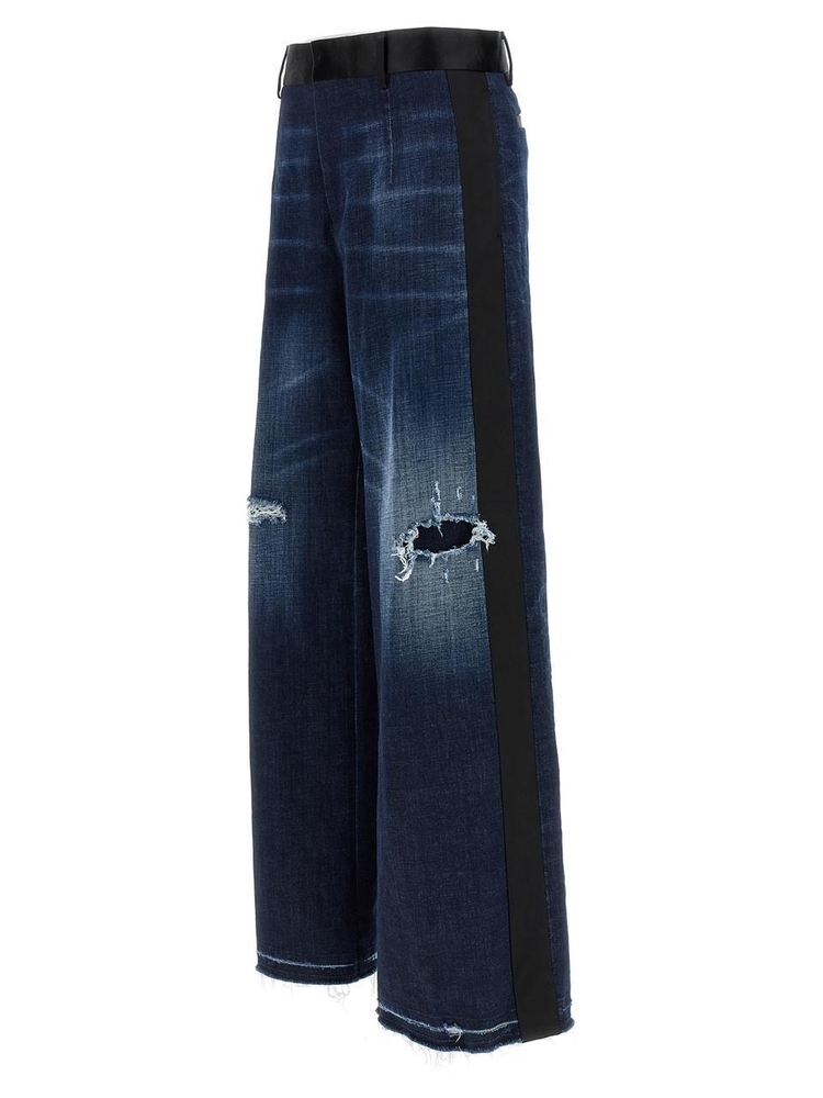 디스퀘어드2 SS25 Tuxedo jeans S75KB0453S30664470 Blue