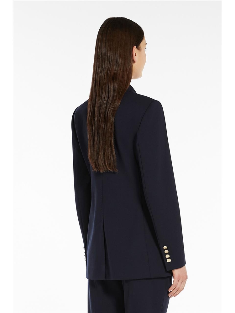 막스마라 SS25 Max Mara Studio Jackets Blue 6911011600002 Blue