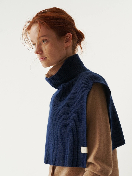 CASHMERE TURTLENECK WARMER_2color [YA404]