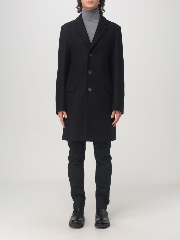 휴고 코트 FW24 Hugo Wool Coat 50528793 001 Black