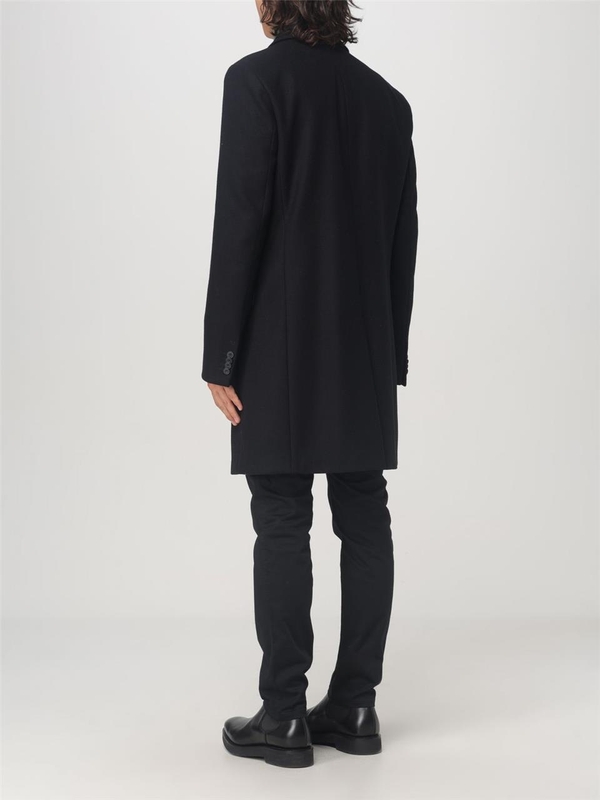 휴고 코트 FW24 Hugo Wool Coat 50528793 001 Black